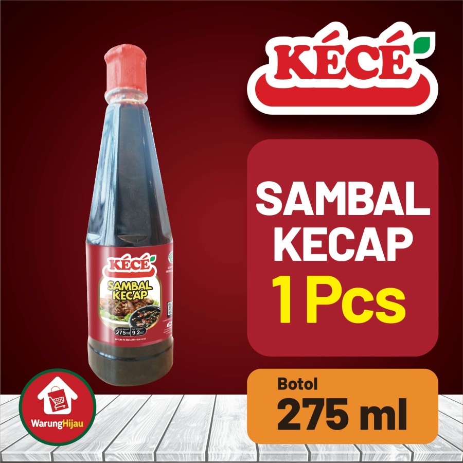 Sambal Kecap KECE Botol 275 ml Rp 15.300